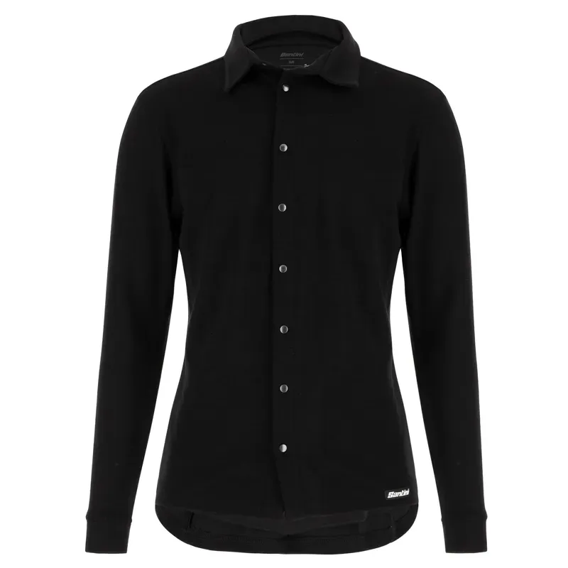 2021 Santini Gravel Shirt in Black
