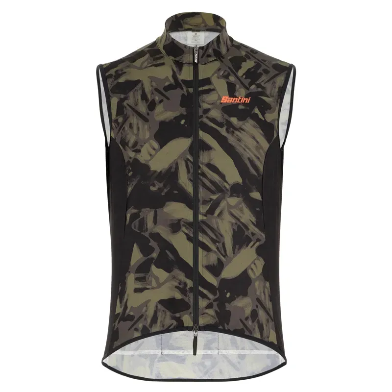2021 Santini Gravel Gilet in Green