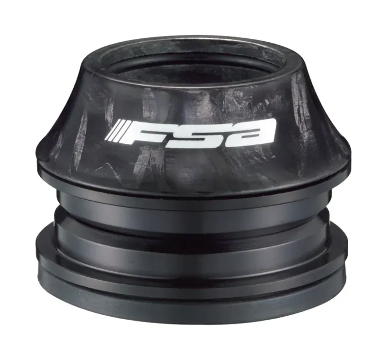 FSA Orbit ZS-3 CF 1.1/8 Angle Aheadset 15mm Carbon Top Cap in Black