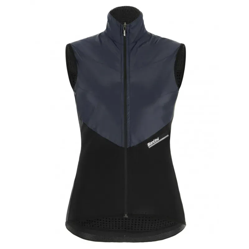 2021 Santini Womens Redux Vigor Insulated Gilet in Black