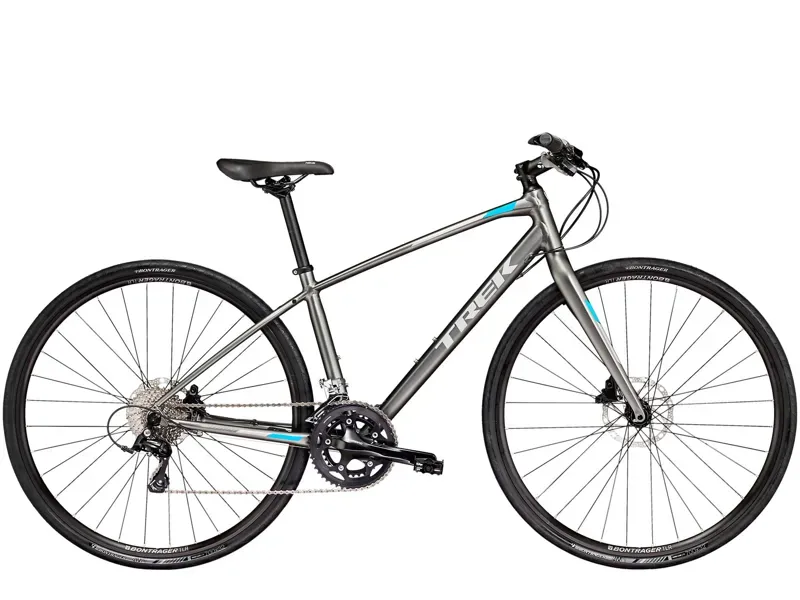 2019 Trek FX Sport 4 Womens Hybrid Bike in Grey