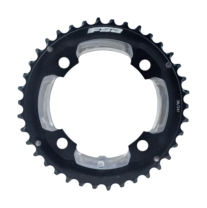 FSA Pro Mountain Bike 2x10 Chainring in Black
