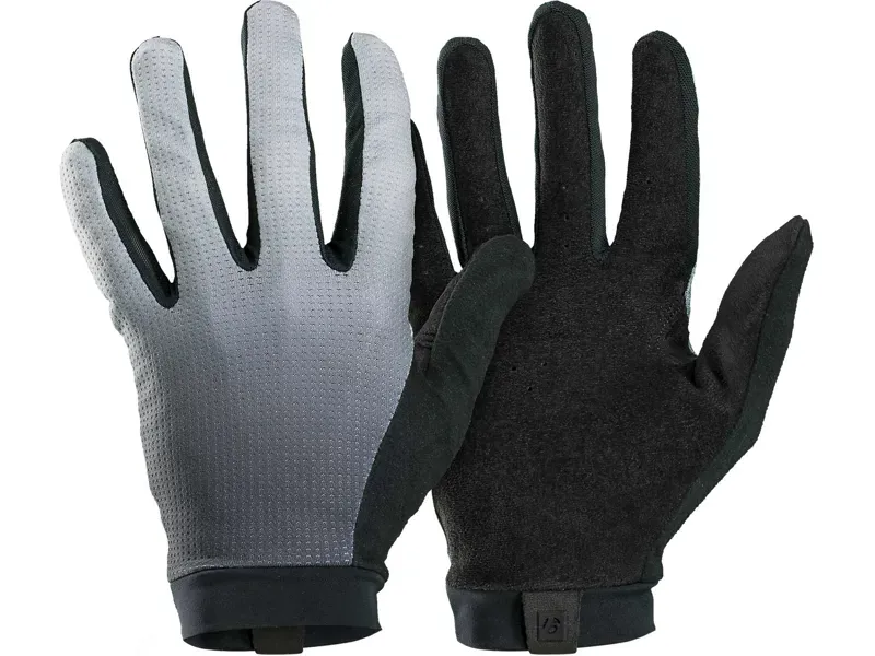 Bontrager Evoke Long Finger Mountain Bike Glove in Silver