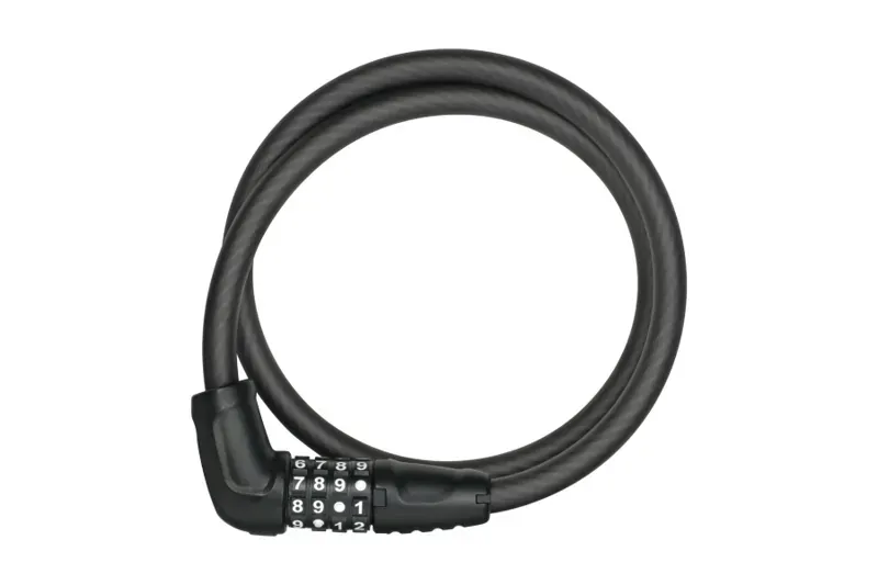 Abus Numerino 5412C 85cm Cable Lock in Black