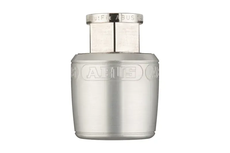 Abus Nutfix Component Lock in Silver
