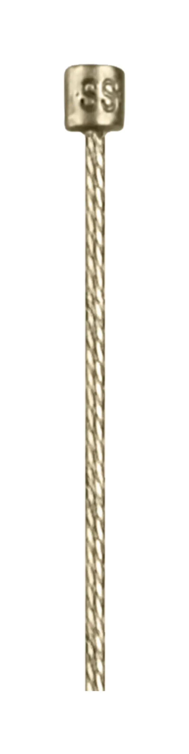 2021 BBB SpeedWire 1.1x2350mm Polished Gear Cable in Gold