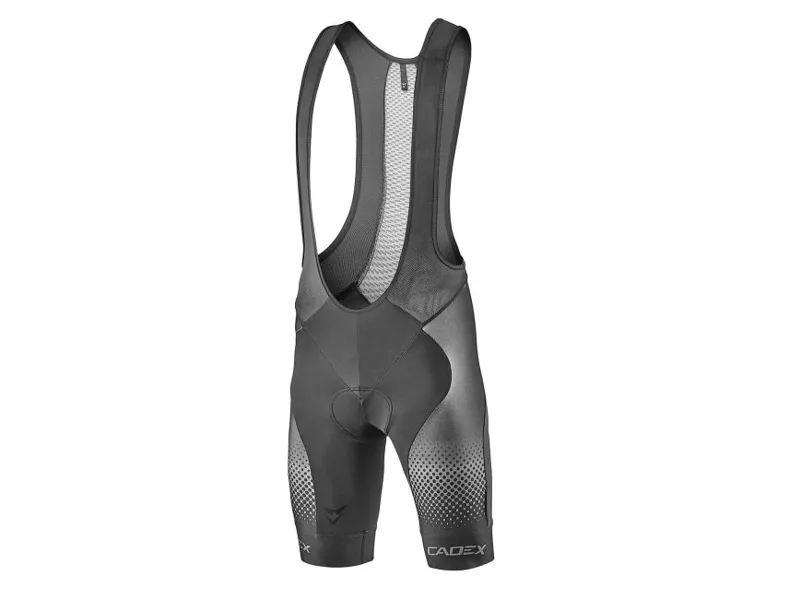 Cadex Dot Fade Mens Bib Short in Grey
