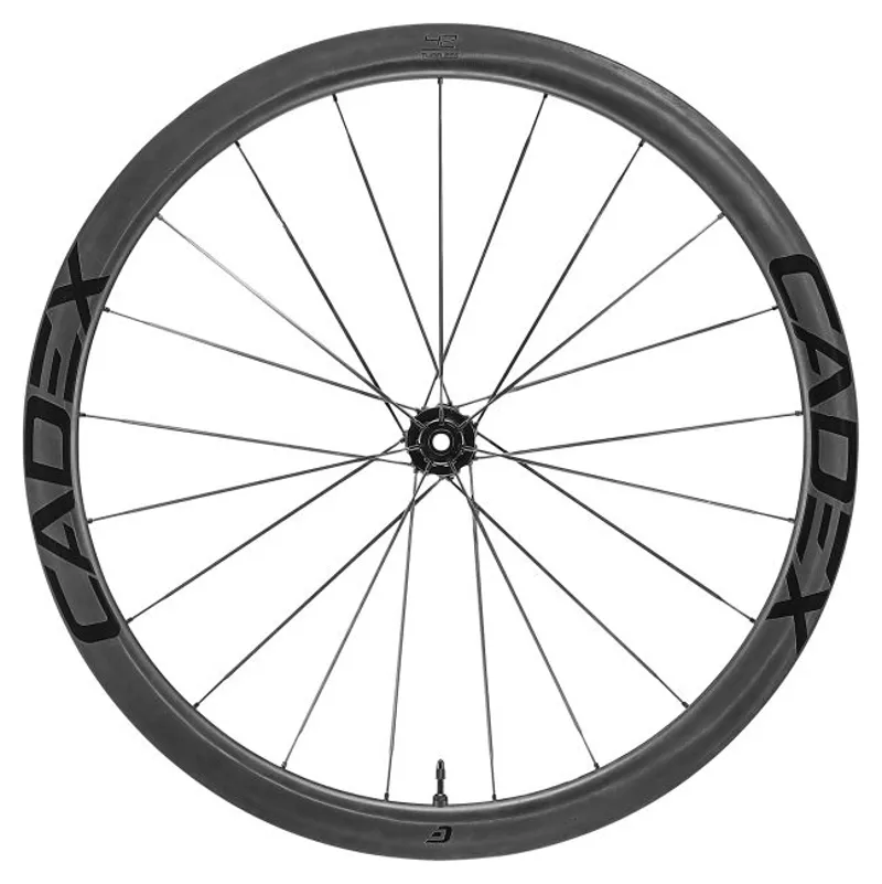 Cadex 42 Tubeless Disc Brake Front Wheel in Black