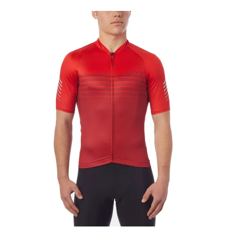 Giro Chrono Expert Mens SS Jersey in Red