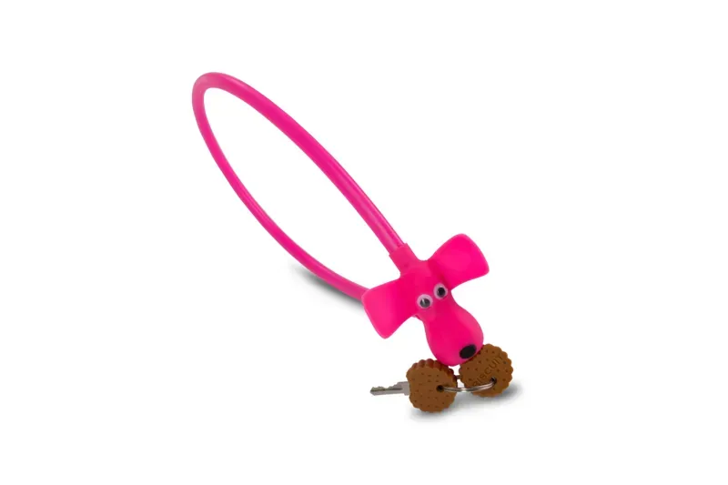 RFR 10x450mm HPS Dog Cable Lock in Pink