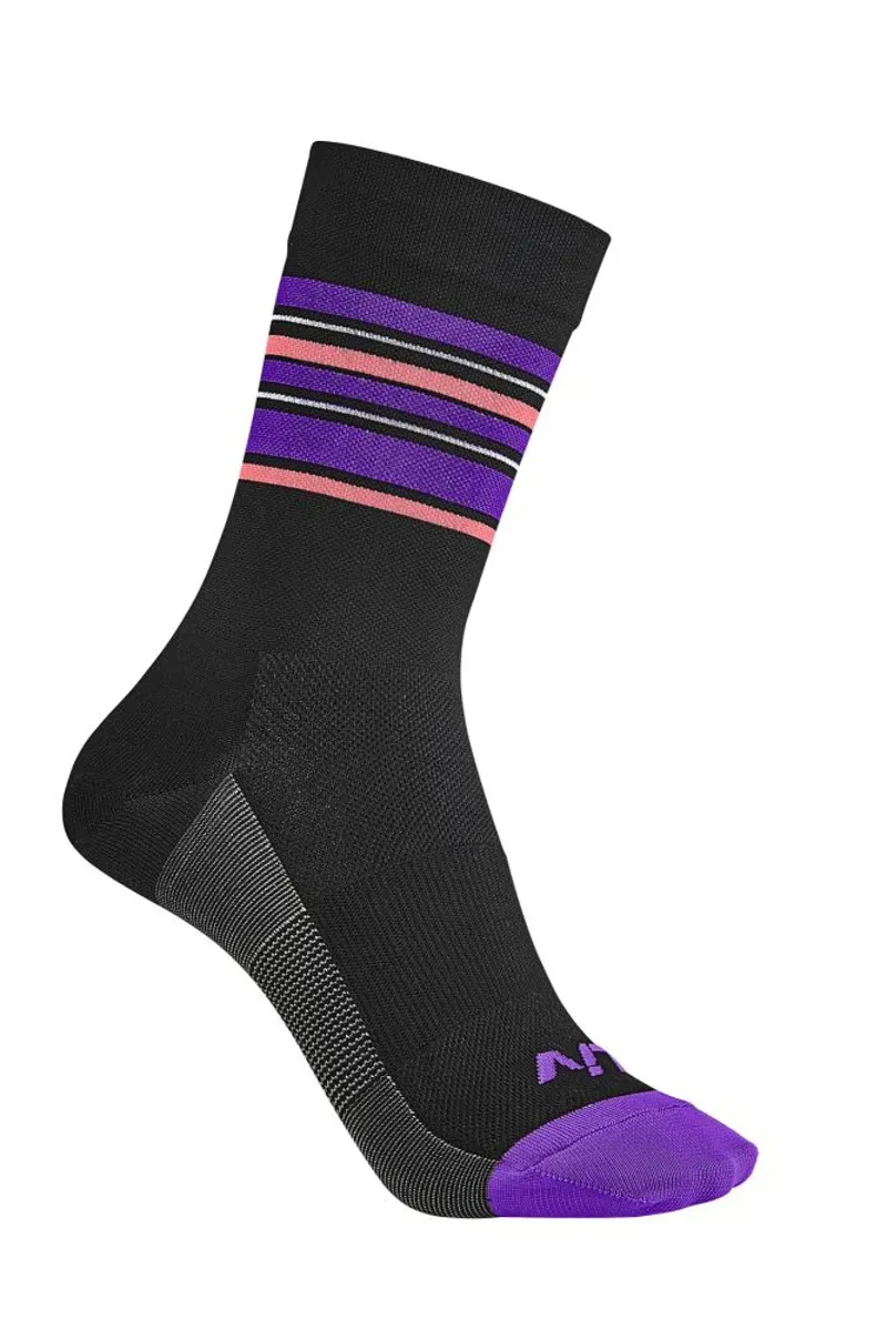 Liv Race Day Socks Black Xs/ S Black/ Purple xs-s