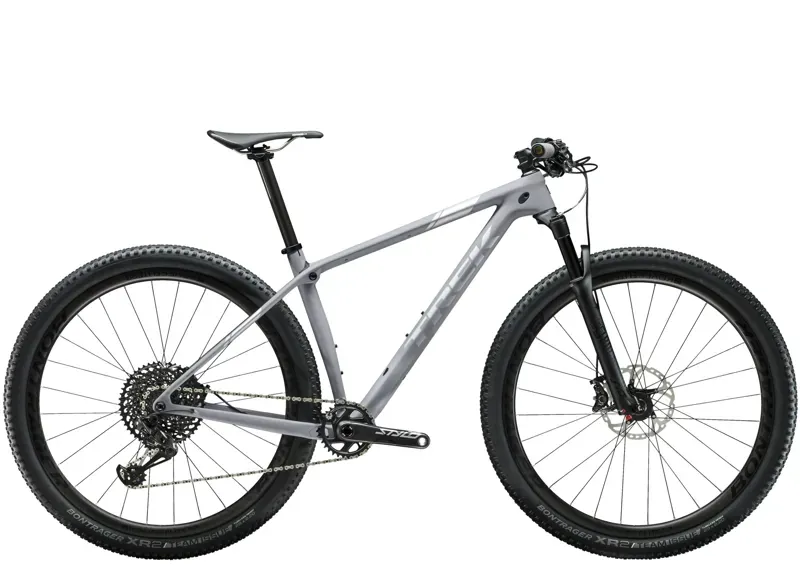 2019 Trek Procaliber 9.8 SL Mens Carbon Hardtail Mountain Bike in Grey